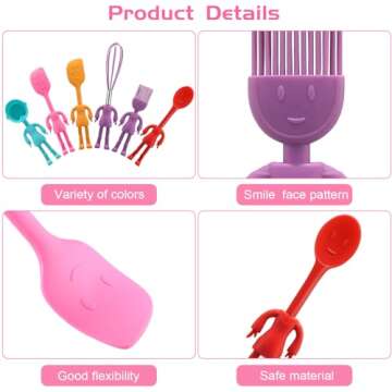 Human Shaped Kitchen Utensils Set - Fun & Functional Cooking Tools