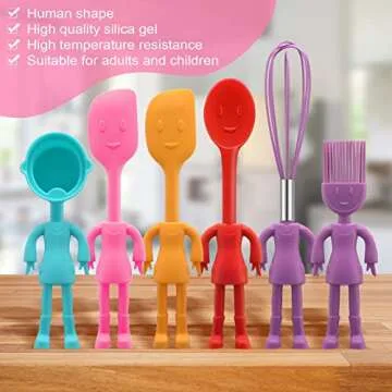 Human Shaped Kitchen Utensils Set - Fun & Functional Cooking Tools