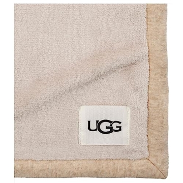 UGG Duffield Throw II Blanket Ultra Soft Oatmeal Heather