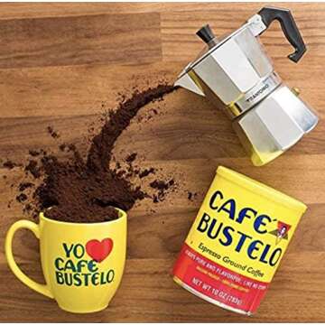 Cafe Bustelo Espresso Molido 10 oz Pack of 2 - Bold Flavor