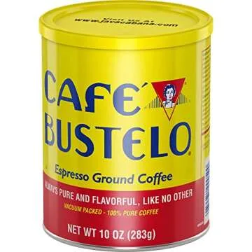 Cafe Bustelo Espresso Molido 10 oz Pack of 2 - Bold Flavor