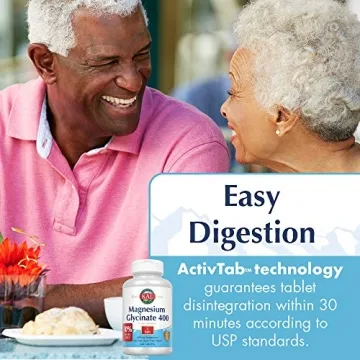 KAL Magnesium Glycinate 400mg - Natural Migraine Relief and Relaxation