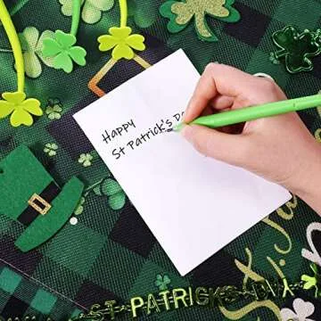 Zonon St Patrick's Day Gel Ink Pens Bulk 64 Pcs