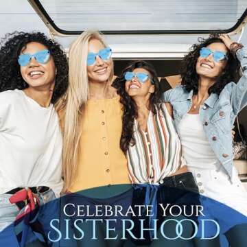 Alpha Phi Heart Shaped Sunglasses - Perfect Sorority Gifts