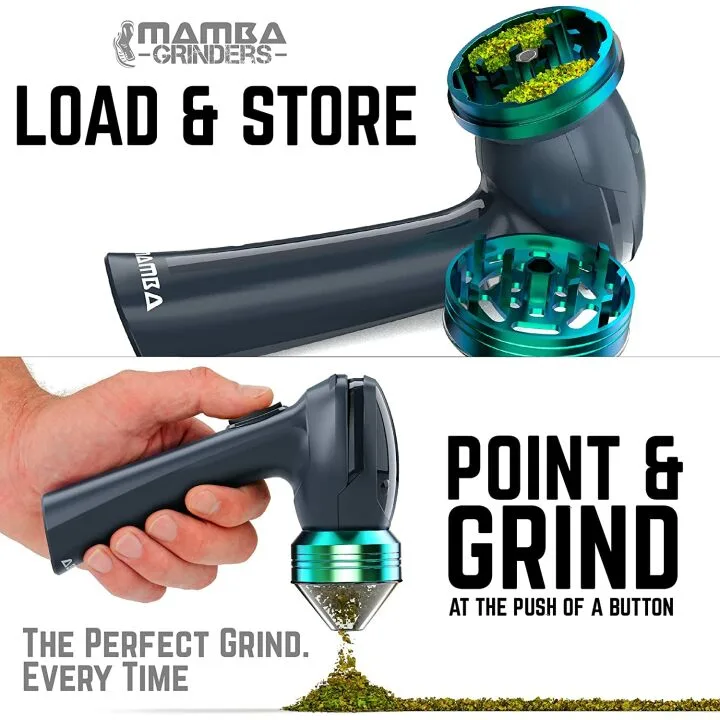 Mamba V2 Electric Herb Grinder - USB Portable Mill