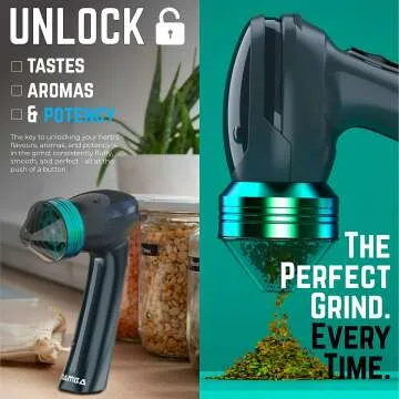 Mamba V2 Electric Herb Grinder - USB Portable Mill