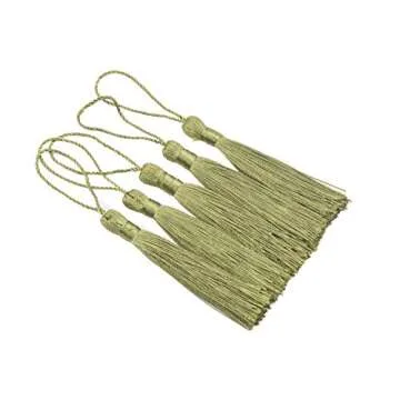 KONMAY 20pcs Silky Handmade Tiny(3.5'') Soft Craft Mini Tassels with Loops for Bookmarks Jewelry Making, Decoration DIY Projects (Mixed(20 Colors Randomly, one of Each))