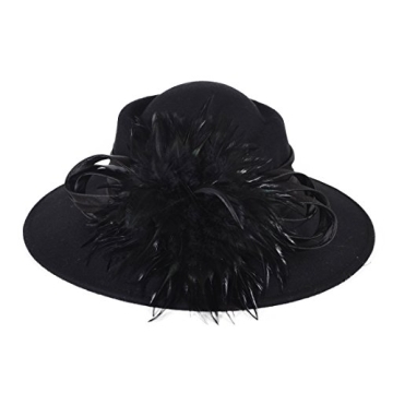 Elegant FORBUSITE Women Wool Felt Dress Hats for All