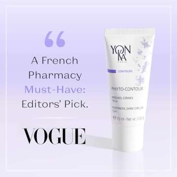 Yon-Ka Phyto-Contour Eye Cream (15 ml) - Anti-Aging Eye Treatment for Dark Circles and Puffiness