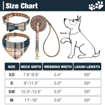 Stylish EXPAWLORER Puppy Collar and Leash Set for Outdoor Fun