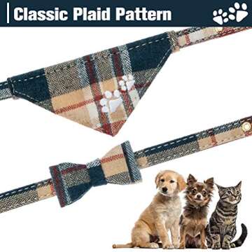 Stylish EXPAWLORER Puppy Collar and Leash Set for Outdoor Fun