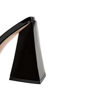 Keleimusi Women's Square Toe Block Heel Mules in Black