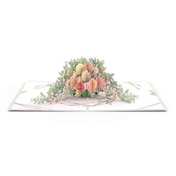 Lovepop Wedding Florals Pop Up Card - Perfect for Congratulations