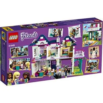 LEGO Friends Andrea's Family House 41449 Building Kit; Mini-Doll Playset is Great Gift for Creative 6-Year-Old Kids, New 2021 (802 Pieces)