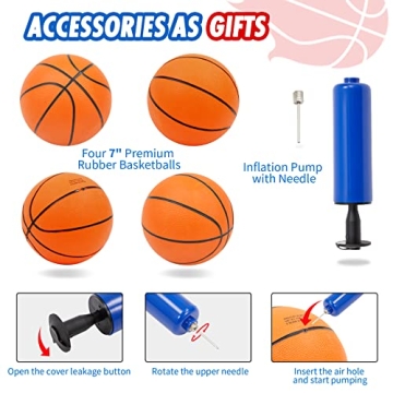 Dual Basketball Arcade Game - 8 Game Modes & Fun for All