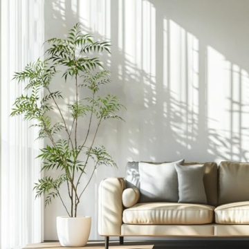 VIGGDA 82in Mahonia Fortunei Tree - Stunning Faux Plant Decor