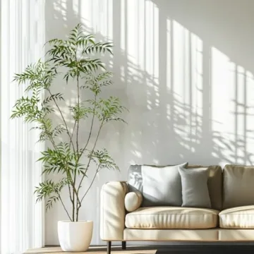 VIGGDA 82in Mahonia Fortunei Tree - Stunning Faux Plant Decor