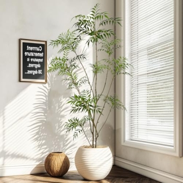 VIGGDA 82in Mahonia Fortunei Tree - Stunning Faux Plant Decor