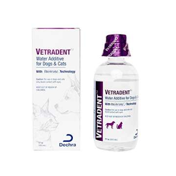 Dechra Vetradent Water Additive for Dogs and Cats - 17 oz Natural Dental Care Solution