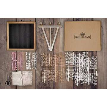 Felt Letter Boards (One-Sided (Black))