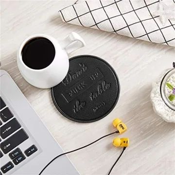 Funny Coasters - Thipoten 6 Pcs Leather Set for Home
