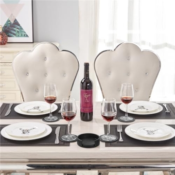 Funny Coasters - Thipoten 6 Pcs Leather Set for Home