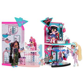 L.O.L. Surprise! Mall of Surprises with 50+ Surprises Including 2 Floors, Spinning Features, Cafe and Accessories, Holiday Toy, Great Gift for Kids Girls Boys Ages 4 5 6+ Years Old