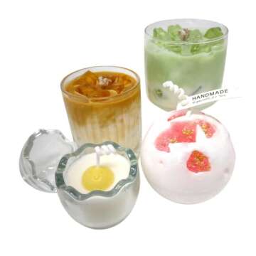 PurEase Aesthetic Scented Candles - Decorative Gifts Set