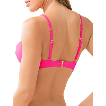 Smart & Sexy Convertible Push-up Bikini Top for Women
