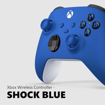 Xbox Wireless Gaming Controller 2025 Shock Blue - Ultimate Multi-Device Play