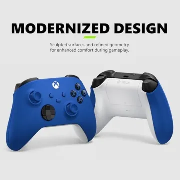 Xbox Wireless Gaming Controller 2025 Shock Blue - Ultimate Multi-Device Play