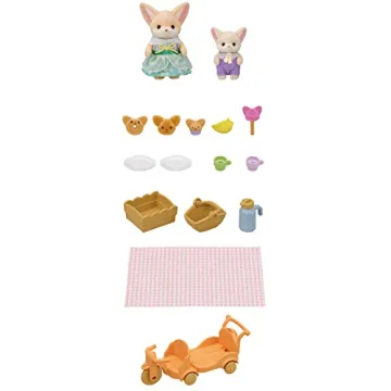 Calico Critters Fennec Fox Picnic Set - Play Fun