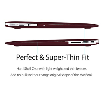 UESWILL Smooth Matte Hard Shell Case for MacBook Air 13"