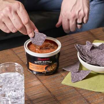 Campbell's Slow Kettle Style Southwest-Style Chicken Chili with Beans and White Meat Chicken, 15.7 o...