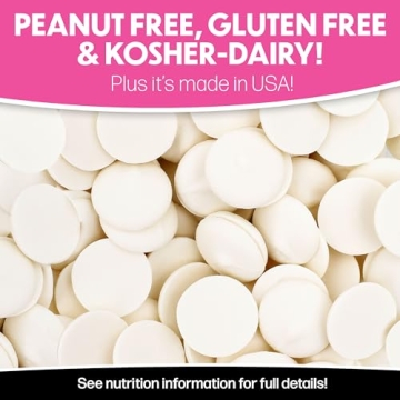 Sweet Shoppe Ultra White Melting Wafers for Dipping and Drizzling