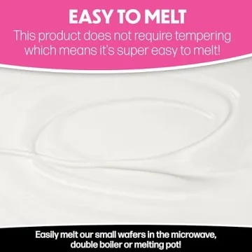 Sweet Shoppe Ultra White Melting Wafers for Dipping and Drizzling