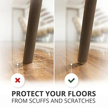 Felt Furniture Pads by X-PROTECTOR 133 PCS - Protect Floors!