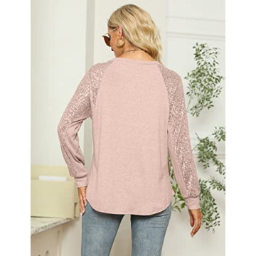 ALLTB Women's Sparkle Sequin Sweatshirt – Glamorous Comfort