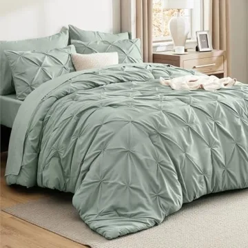 Bedsure King Comforter Set 7 Pieces - Cozy & Elegant Bedding