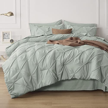 Bedsure King Comforter Set 7 Pieces - Cozy & Elegant Bedding