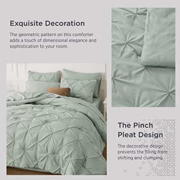 Bedsure King Comforter Set 7 Pieces - Cozy & Elegant Bedding