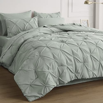 Bedsure King Comforter Set 7 Pieces - Cozy & Elegant Bedding