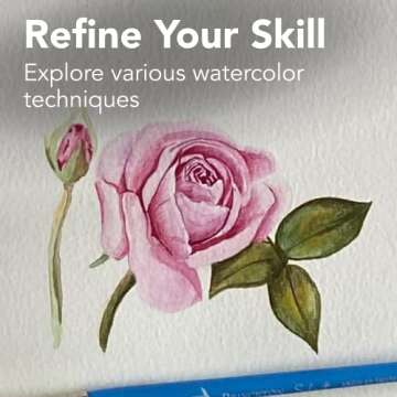 Canson XL Watercolor Textured Paper Pad, 2 Pack, 11" x 15"