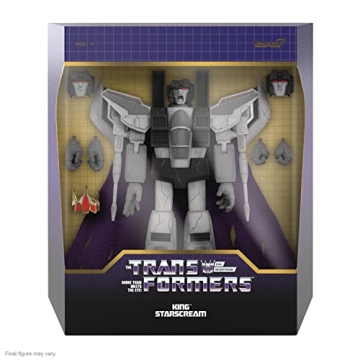 Super7 Transformers King Starscream (Fallen) - ULTIMATES! 7 in Action Figure