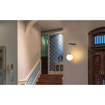 Wall Sconces Battery Operated Wall Lights Set of 2, No Wiring Required for Installation Sconces,Remote Control Wall Light Dimmable, Farmhouse Wall Lamp for Bedroom Mirror Living Room (Color : GOLD-22