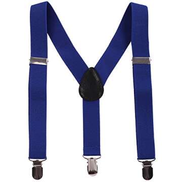 Baby Boys Y Back Clip Suspenders Outfit for Birthdays