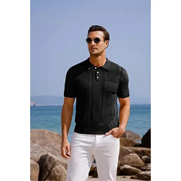 Men's Stylish Golf Polo for Summer Comfort