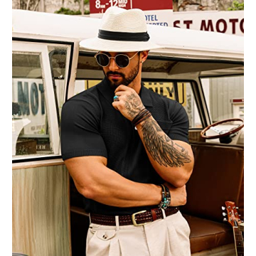 Men's Stylish Golf Polo for Summer Comfort