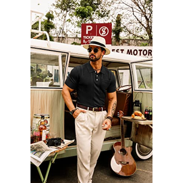 Men's Stylish Golf Polo for Summer Comfort