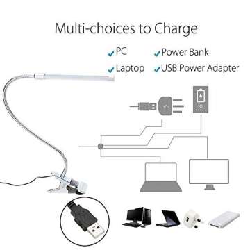 Quality Clip on Light Tattoo Beauty Lamp - Adjustable Brightness